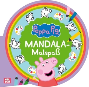 Peppa Wutz Ausmalbilder: MANDALA Malspaß. Nelson Verlag, 2025.