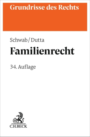 Schwab, Dieter / Anatol Dutta. Familienrecht. C.H. Beck, 2026.