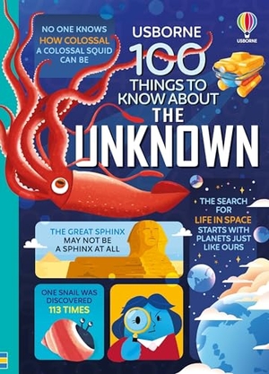 Martin, Jerome / James, Alice et al. 100 Things to Know about the Unknown - A Fact Book for Kids. Usborne Books, 2023.