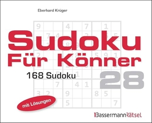 Krüger, Eberhard. Sudoku für Könner 28 (5 Exemplare à 2,99 EUR). Bassermann, Edition, 2025.