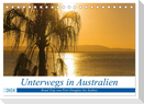 Unterwegs in Australien (Tischkalender 2024 DIN A5 quer), CALVENDO Monatskalender