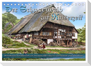 Der Schwarzwald zur Kaiserzeit - Fotos neu restauriert (Tischkalender 2024 DIN A5 quer), CALVENDO Monatskalender