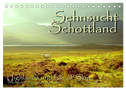 Sehnsucht Schottland (Tischkalender 2025 DIN A5 quer), CALVENDO Monatskalender