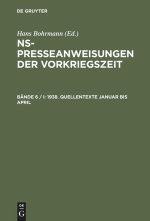 Peter, Karen (Hrsg.). 1938. Quellentexte. De Gruyter Saur, 1999.