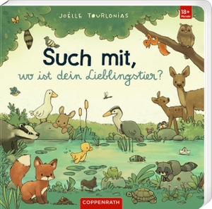 Tourlonias, Joëlle. Such mit, wo ist dein Lieblingstier? - Liebling. Coppenrath, 2026.