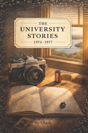 Qlark. The University Stories - 1974 - 1978. Independently published, 2026.