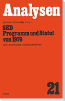 SED ¿ Programm und Statut von 1976