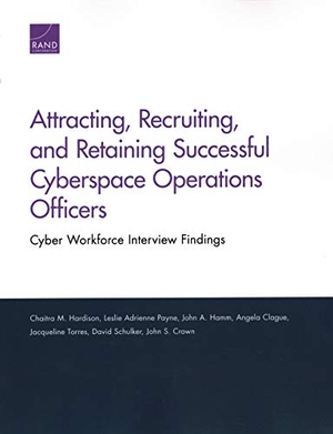 Hardison, Chaitra M / Payne, Leslie Adrienne et al. Attracting, Recruiting, and Retaining Successful Cyberspace Operations Officers - Cyber Workforce Interview Findings. RAND Corporation, 2019.
