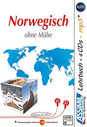 Assimil Gmbh (Hrsg.). ASSiMiL Norwegisch ohne Mühe - Audio-Plus-Sprachkurs - Niveau A1-B2 - Selbstlernkurs in deutscher Sprache, Lehrbuch + 4 Audio-CDs + 1 MP3-CD. Assimil-Verlag GmbH, 2017.