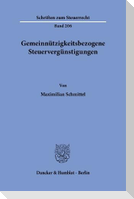 Gemeinnützigkeitsbezogene Steuervergünstigungen