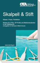 Skalpell und Stift
