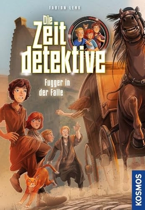 Lenk, Fabian. Die Zeitdetektive, 2, Fugger in der Falle - Ein Krimi aus dem Mittelalter. Ein spannender Zeitreise-Krimi für Kinder ab 9 Jahren mit genau recherchierten Themen, die sich am Lehrplan orientieren. Franckh-Kosmos, 2024.