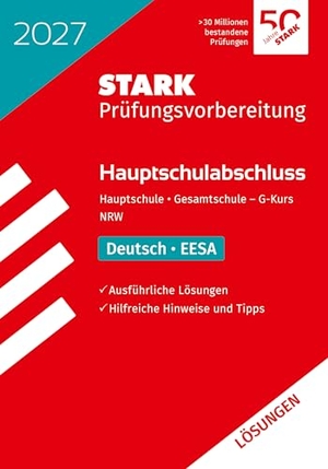 STARK Lösungen zu Deutsch - Hauptschulabschluss (EESA) 2027 NRW - Prüfungsvorbereitung. Stark Verlag GmbH, 2026.