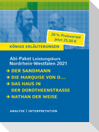 Abitur-Paket Nordrhein-Westfalen 2021. Deutsch Leistungskurs - Königs Erläuterungen