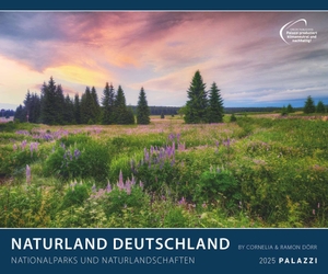 PALAZZI Kalender (Hrsg.). Naturland Deutschland 2025 - Bild-Kalender - Poster-Kalender - 60x50 - Nationalparks und Naturlandschaften. PALAZZI Kalender GmbH, 2024.