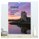 Irland - Landschaft, Religion, Kultur (hochwertiger Premium Wandkalender 2024 DIN A2 hoch), Kunstdruck in Hochglanz