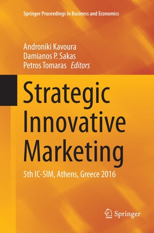 Kavoura, Androniki / Petros Tomaras et al (Hrsg.). Strategic Innovative Marketing - 5th IC-SIM, Athens, Greece 2016. Springer International Publishing, 2018.