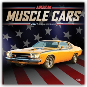Publishers, Browntrout. American Muscle Cars - Muskel-Autos 2027 - 16-Monatskalender - Original BrownTrout-Kalender [Mehrsprachig] [Kalender]. Browntrout Verlags GmbH, 2026.