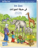 Im Zoo. Kinderbuch Deutsch-Arabisch