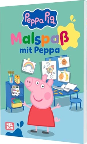 Peppa Wutz Ausmalbilder: Malspaß mit Peppa. Nelson Verlag, 2025.