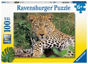 Ravensburger Kinderpuzzle - 13345 Vio die Leopardin - 100 Teile Puzzle für Kinder ab 6 Jahren. Ravensburger Spieleverlag, 2023.