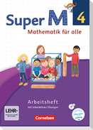 Super M4. Schuljahr - Westliche Bundesländer - Arbeitsheft mit interaktiven Übungen auf scook.de