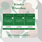 Kinder Klassiker Kollektion (Bücher + 3 MP3 Audio-CDs) - Lesemethode von Ilya Frank - Zweisprachige Ausgabe Englisch-Deutsch