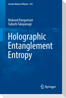 Holographic Entanglement Entropy