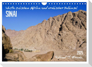 Sinai-Wüste (Wandkalender 2025 DIN A4 quer), CALVENDO Monatskalender