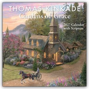 Andrews, McMeel. Thomas Kinkade: Gardens of Grace - Gärten voller Anmut 2027 - Original Andrews McMeel-Kalender [Kalender]. Browntrout Verlags GmbH, 2026.