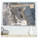 Via Ferratas - Klettersteige (hochwertiger Premium Wandkalender 2024 DIN A2 quer), Kunstdruck in Hochglanz