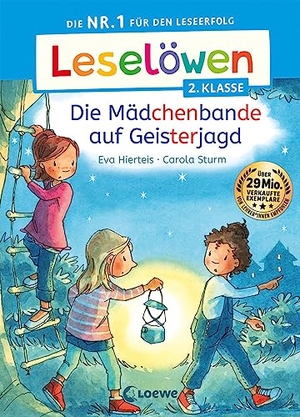 Hierteis, Eva. Leselöwen 2. Klasse - Die Mädchenbande auf Geisterjagd - Die Nr. 1 für den Leseerfolg - Mit Leselernschrift ABeZeh - Erstlesebuch für Kinder ab 7 Jahren. Loewe Verlag GmbH, 2023.