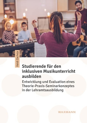 Zacheja, Heidi. Studierende für den inklusiven Musikunterricht ausbilden - Entwicklung und Evaluation eines Theorie-Praxis-Seminarkonzeptes in der Lehramtsausbildung. Waxmann Verlag, 2021.