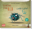 Die wütende Spinne Riza (Deutsch-Arabisch)