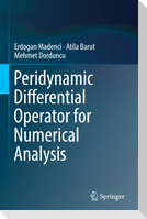 Peridynamic Differential Operator for Numerical Analysis