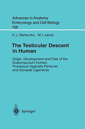 Jacob, M. I. / K. J. Barteczko. The Testicular Descent in Human - Origin, Development and Fate of the Gubernaculum Hunteri, Processus Vaginalis Peritonei, and Gonadal Ligaments. Springer Berlin Heidelberg, 2000.