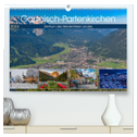 Garmisch-Partenkirchen - Zentrum des Werdenfelser Landes (hochwertiger Premium Wandkalender 2024 DIN A2 quer), Kunstdruck in Hochglanz
