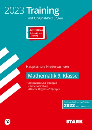 STARK Original-Prüfungen und Training Hauptschule 2023 - Mathematik 9.Klasse - Niedersachsen. Stark Verlag GmbH, 2022.