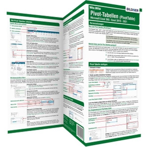 Baumeister, Inge. Pivot-Tabellen (PivotTable) Microsoft Excel 365 / Excel 2019 - 2021 - Die Wo&Wie Schnellübersicht. BILDNER Verlag, 2024.