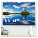 ISLAND 2024 - Faszinierende Landschaften (hochwertiger Premium Wandkalender 2024 DIN A2 quer), Kunstdruck in Hochglanz