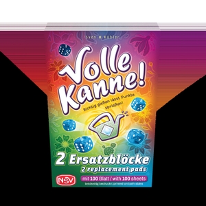 NSV - Nürnberger Spielkarten Verlag (Hrsg.). Volle Kanne Ersatzblöcke. Cartamundi Deutschland, 2026.