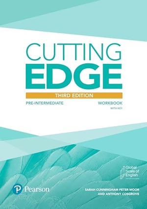 Cosgrove, Anthony / Cunningham, Sarah et al. Cutting Edge 3rd Edition Pre-Intermediate Workbook with Key. Pearson Longman, 2013.