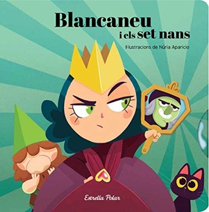 Samba, Gina / Aparicio, Núria et al. La Blancaneu i els set nans : Il·lustracions de Núria Aparicio. Estrella Polar, 2018.