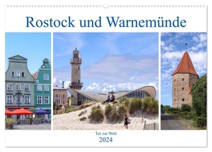 Becker, Thomas. Rostock und Warnemünde - Tor zur Welt (Wandkalender 2024 DIN A2 quer), CALVENDO Monatskalender - Rostock und Warnemünde - sichtbare Hansetradition. Calvendo, 2023.
