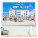 Sommer auf Norderney (hochwertiger Premium Wandkalender 2024 DIN A2 quer), Kunstdruck in Hochglanz