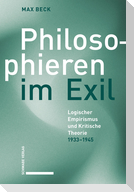 Philosophieren im Exil