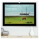 Westfriesische Inseln 2024 (hochwertiger Premium Wandkalender 2024 DIN A2 quer), Kunstdruck in Hochglanz