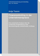 Finanzcontrolling in der Unternehmenspraxis