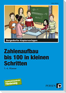 Zahlenaufbau bis 100 in kleinen Schritten
