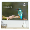 Eisvögel (hochwertiger Premium Wandkalender 2025 DIN A2 quer), Kunstdruck in Hochglanz